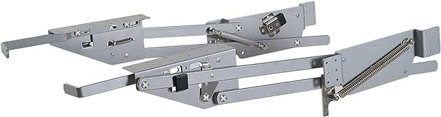 Mixer Lift for Cabinet-Appliance Lift-Heavy Duty Appliance Lift Assist Kitchen Cabinet Mechanism with Soft-Close for Small Kitchen Appliances, Zinc