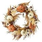 Linden street wreath 22” orange 
