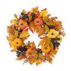 Linden Street 22" Multi Leaf Wreath