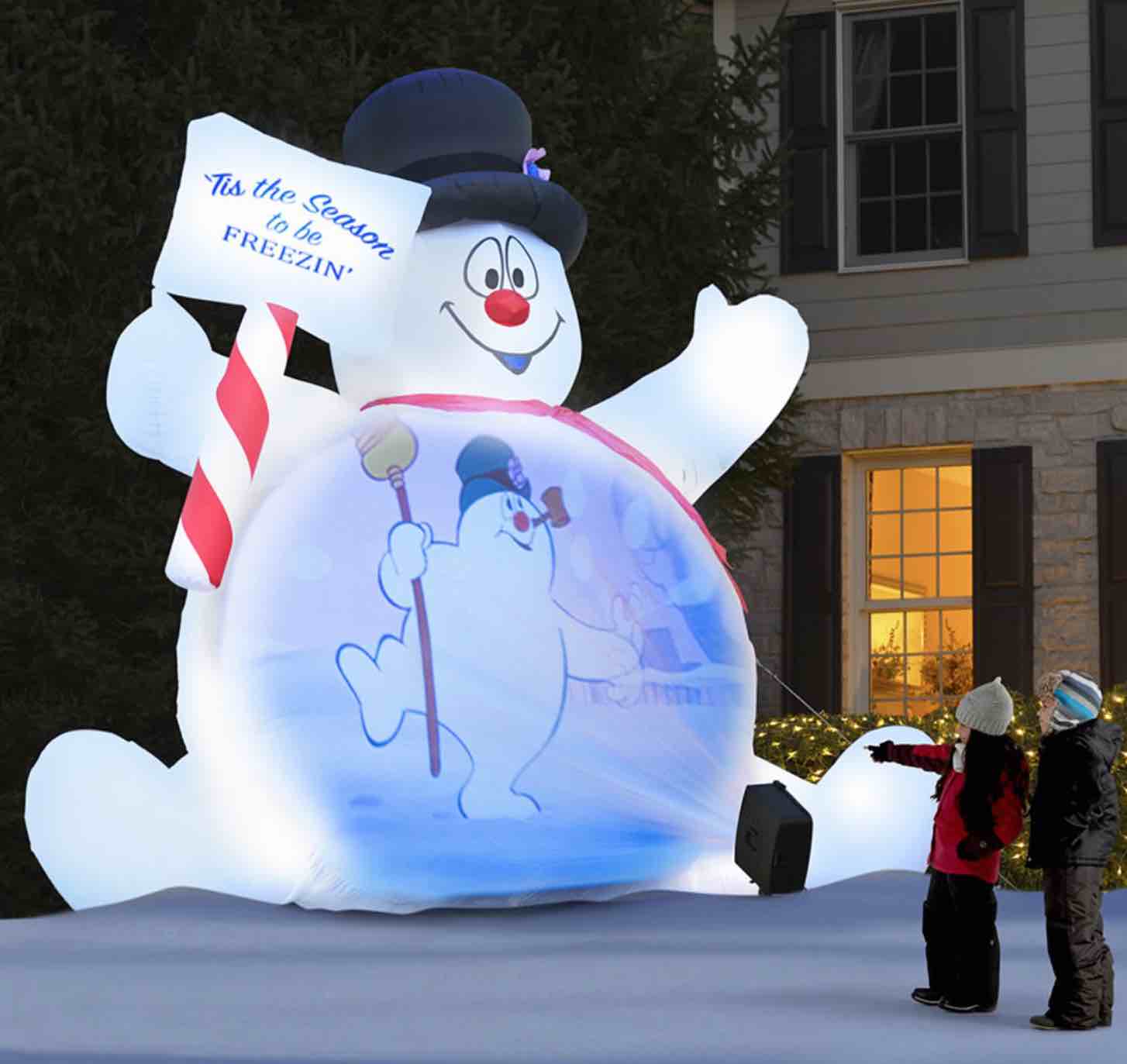 The Video Projecting 10' Frosty The Snowman