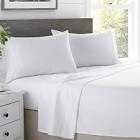 600 Thread-Count Egyptian Cotton Quality Sheet Set (Queen, White)
