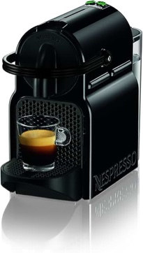 Nespresso by De Longhi Inissia Single-Serve Espresso Machine in Black