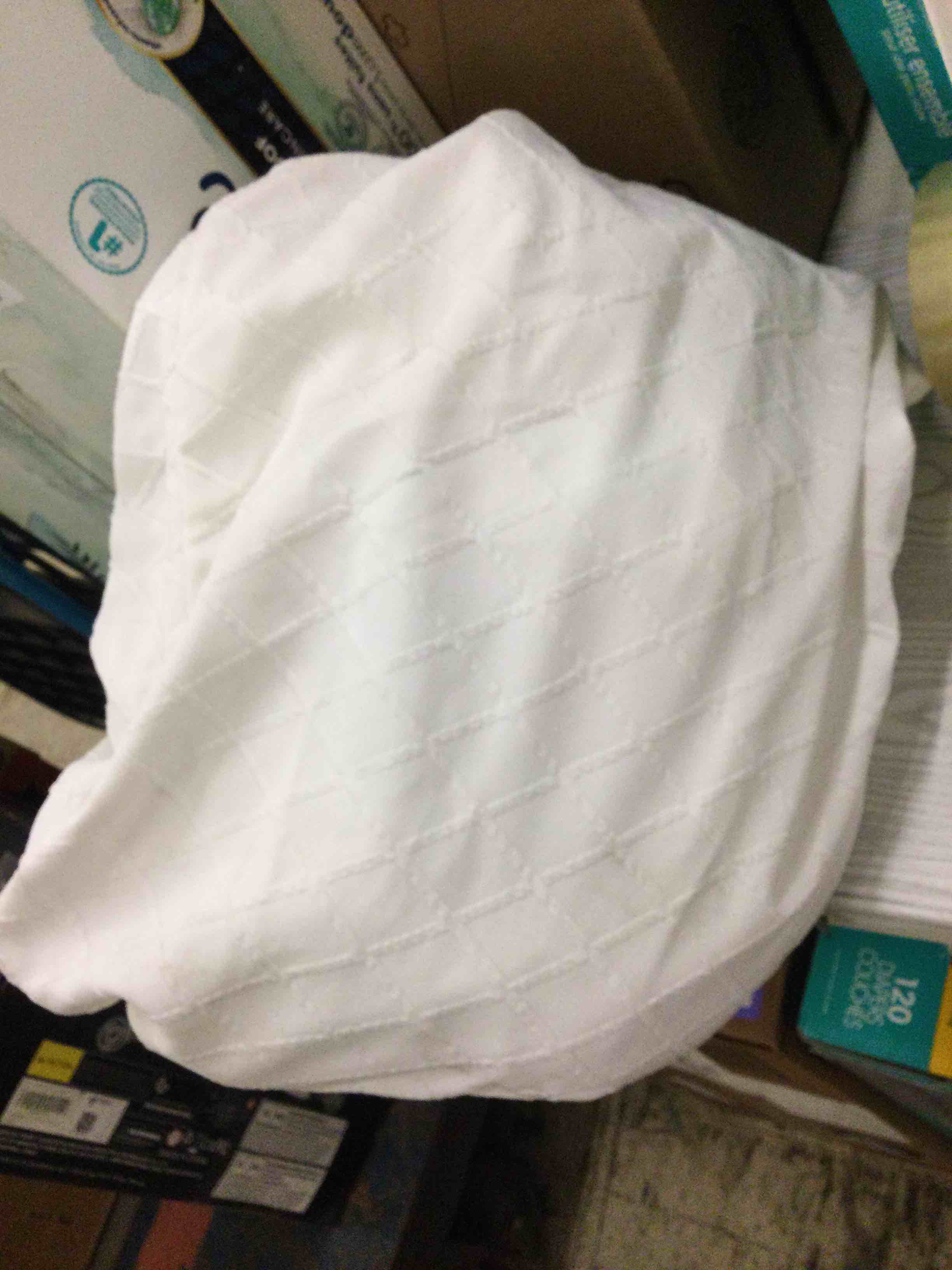 Condition photo showing As Is for Polyester Fitted Cover 