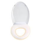 BRONDELL L60-RW Brondell LS60-RW LumaWarm Heated Toilet Seat with Night Light, Three Temperature Settings, Gentle Close Lid, Easy Installation