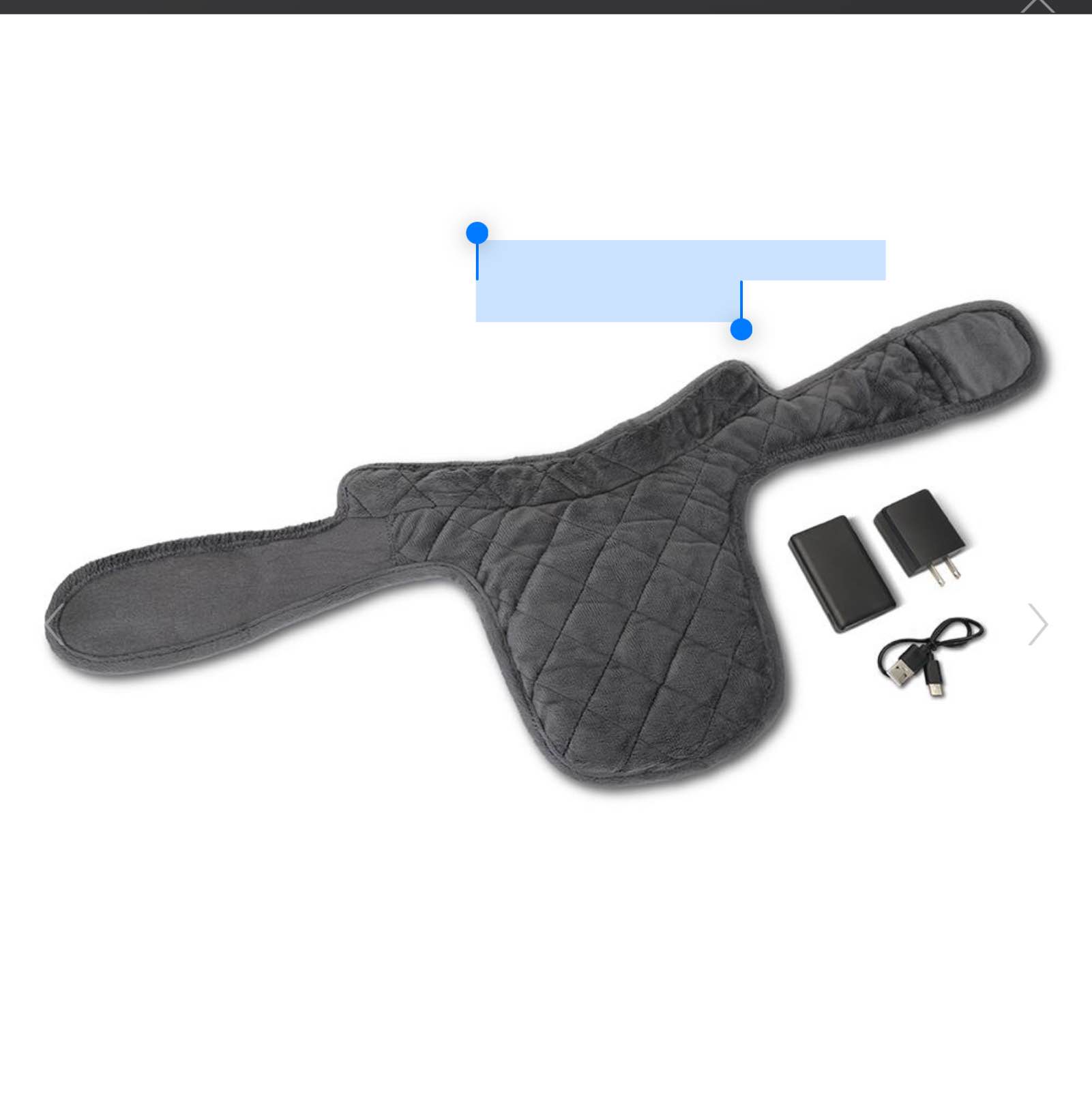 The Quick Heating Pain Relieving Neck Wrap