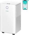 VIVOSUN 10L/23 Pint 2,000 Sq. Ft. Dehumidifier, Ultra-Quiet Auto Defrost Dehumidifier Equipped with Smart WIFI App, Color Digital Display, 24-hour Timer for Home, Basement, Bedroom