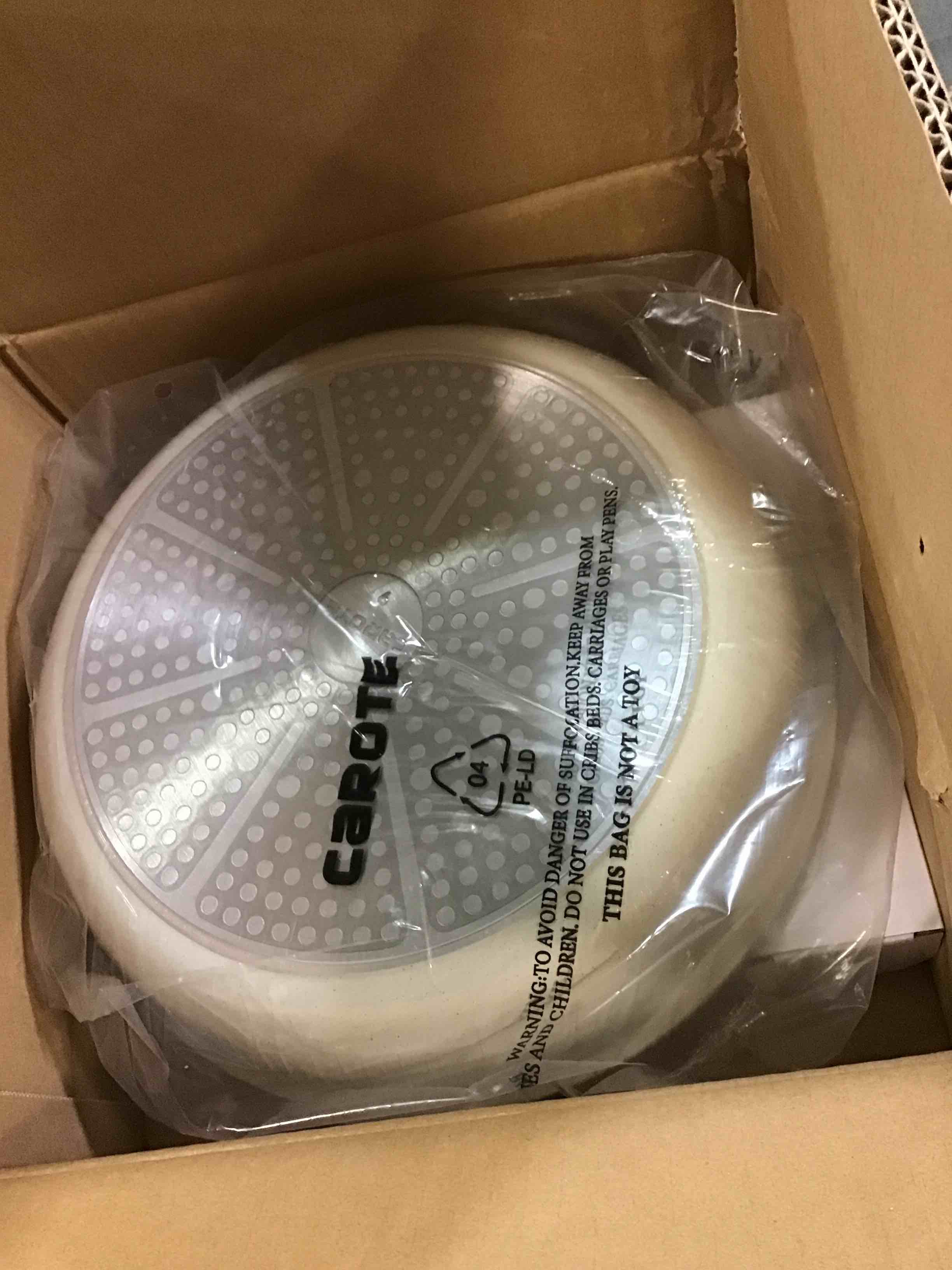 CAROTE 5pc Pots and Pans Set, Nonstick Cookware Sets Detachable Handle, Induction Kitchen Cookware Set Non Stick with Removable Handle, RV Cookware Set, Oven Safe, Cream White Cream White 11 pcs Granite Set