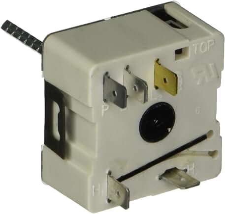 Robertshaw 5500-200 Uni-Kit Universal Electric Range Infinite Switch, Push To Turn,Black