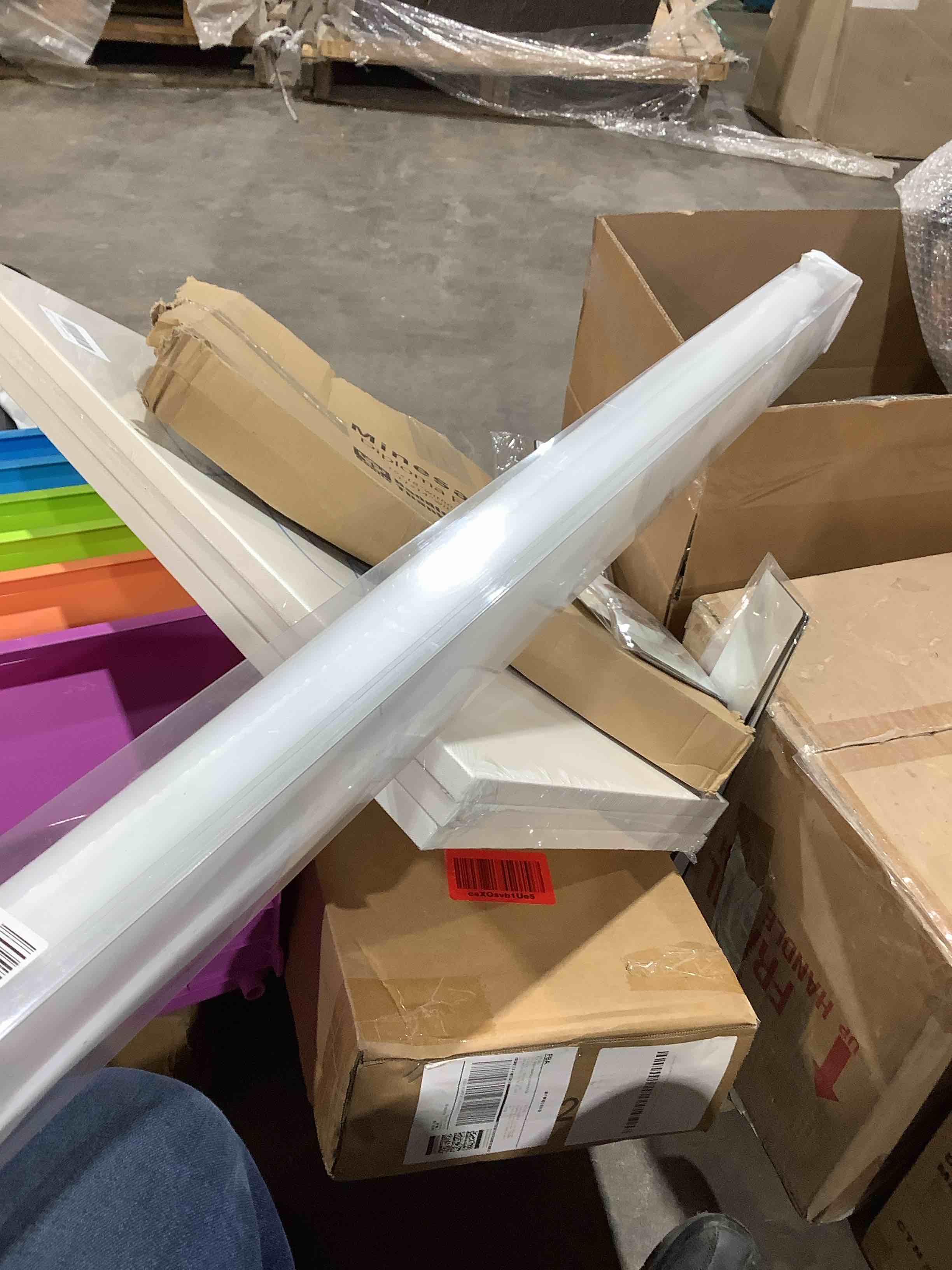 Condition photo showing Good Condition for Blackout Roller Shades Blinds Cordless for Windows Pull Down Room Darkening Door Blinds with Thermal Insulated Easy to Install for Living Room,Bedroom,Home,Office Bathroom White 37" W x 72" H 37"W x 72"H White