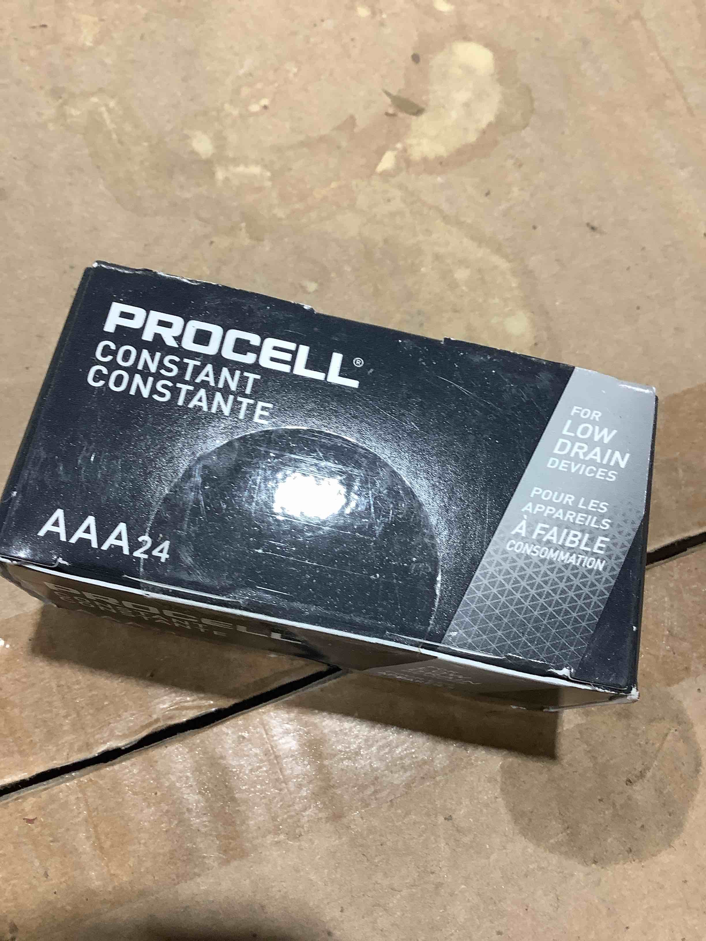 Condition photo showing New/Like New for Procell AAA Alkaline Batteries  Box of 24