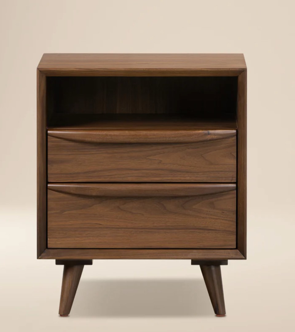 Walnut Wooden End Table, actg005-walnut