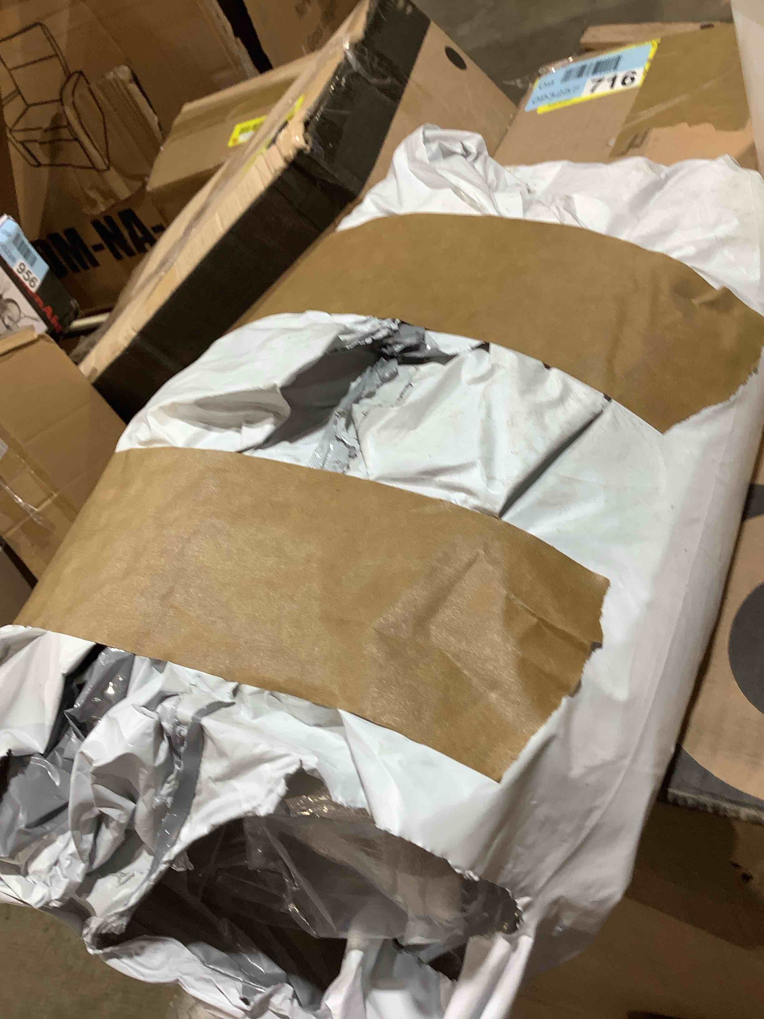 Condition photo showing Good Condition for caliese polyester semi sheer curtain pair (set of 2) 4397851171