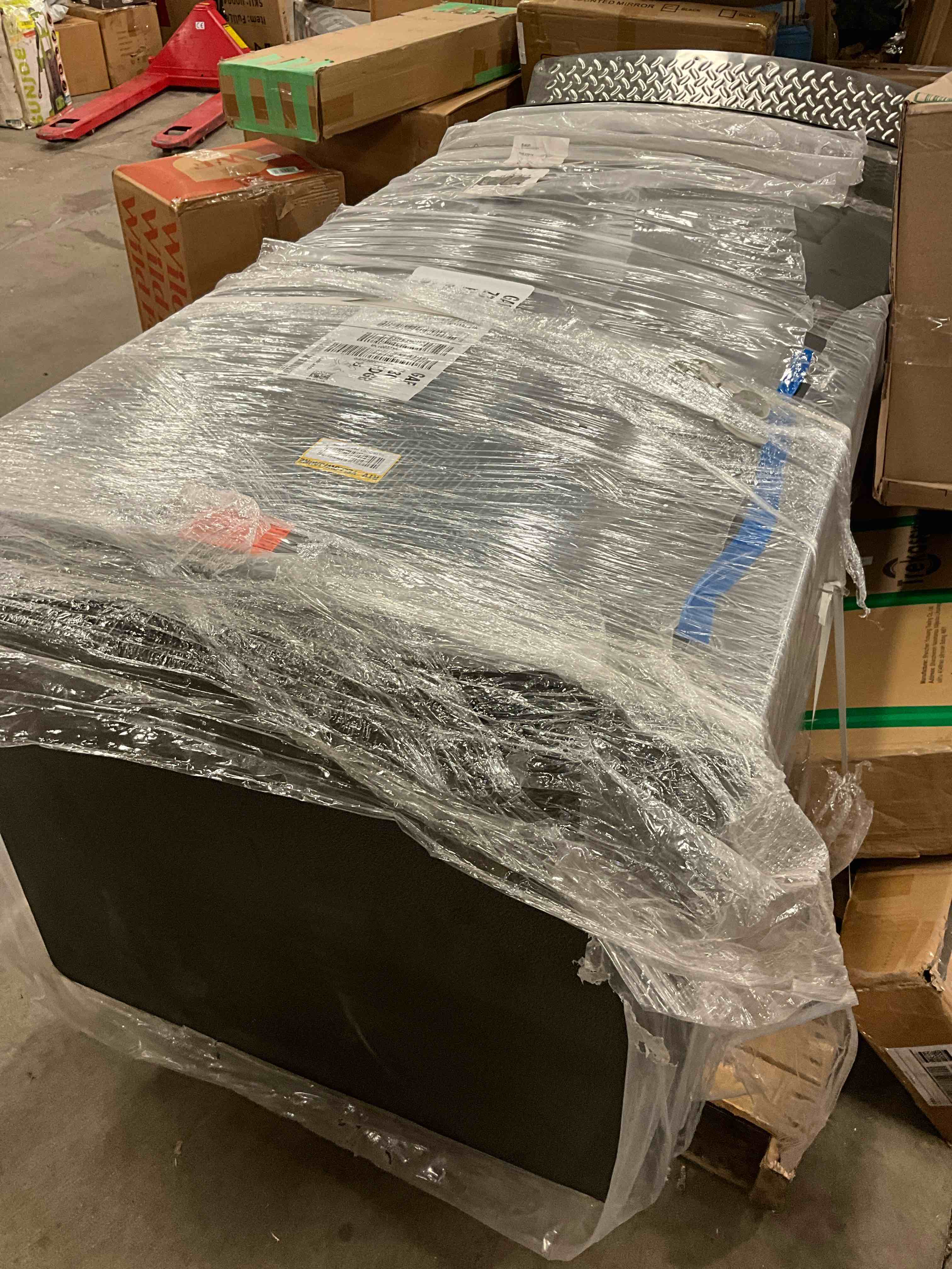 Gladiator 17.8 cu. ft. Upright Rolling Garage Freezer in Black