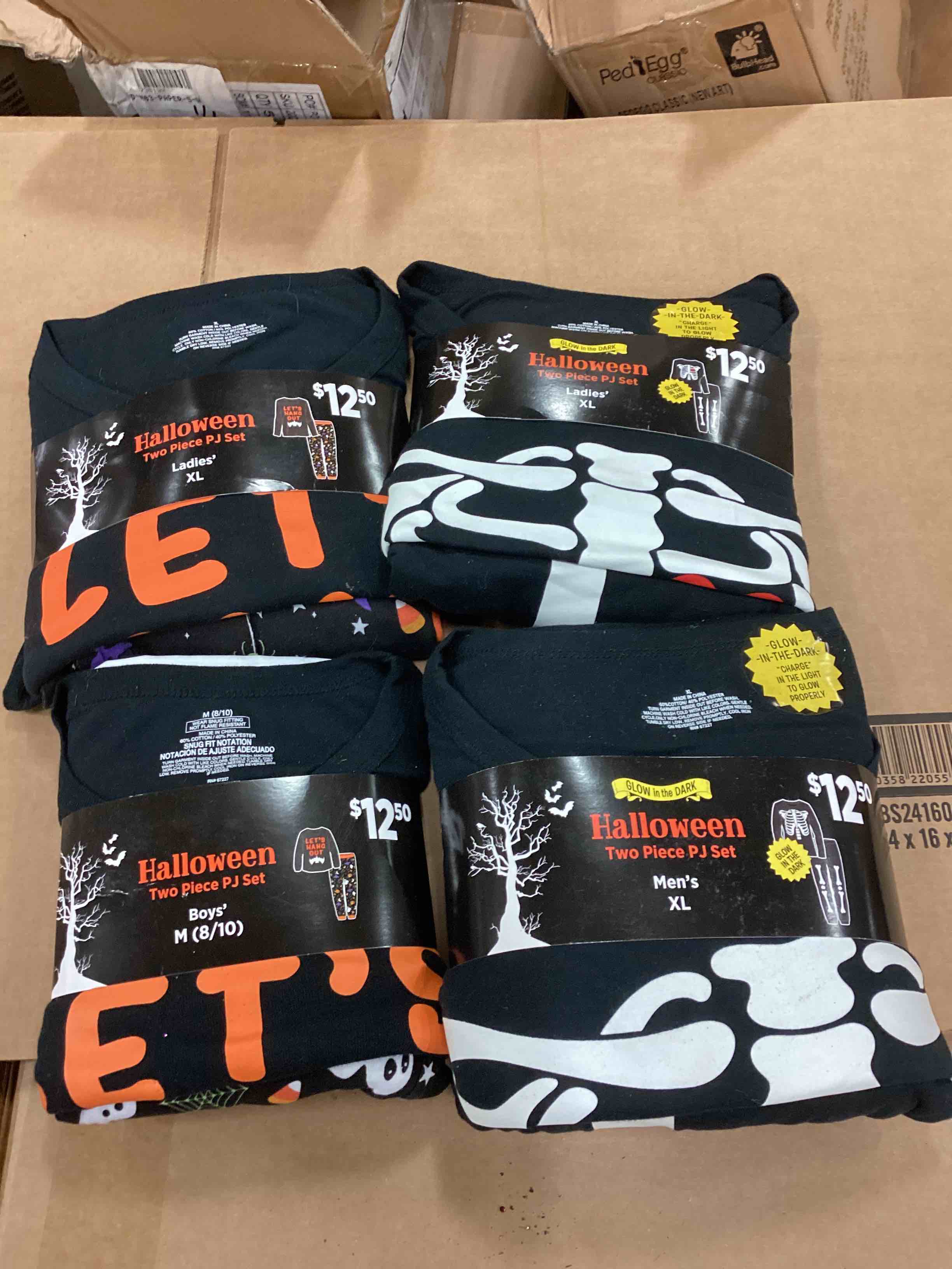 HALLOWEEN BOYS AND MEN TWO PIECE PJ SETS