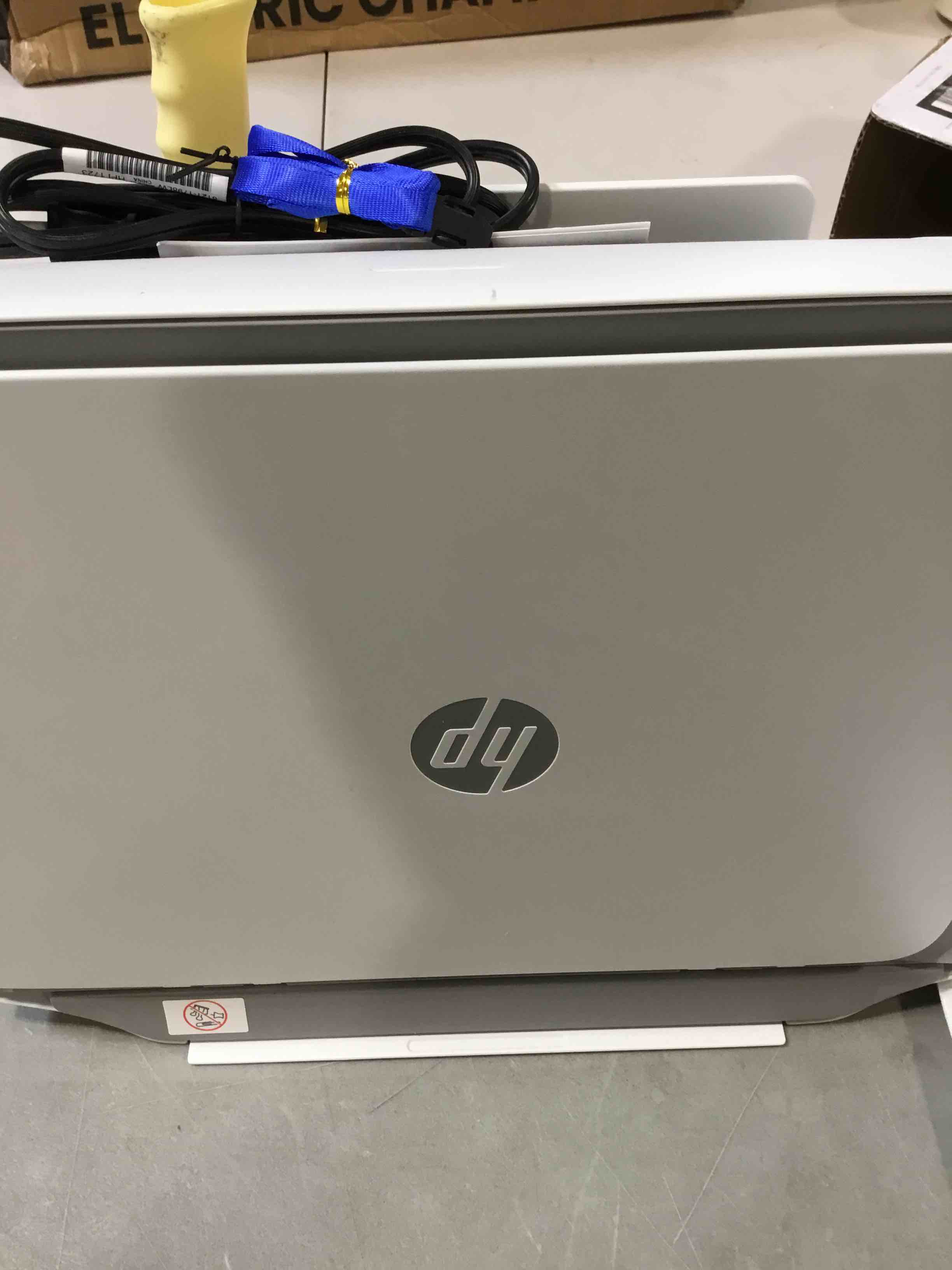 HP DeskJet 2855e Wireless All-in-One Color Inkjet Printer, Scanner, Copier, Best-for-home, 3 months of ink included (588S5A)