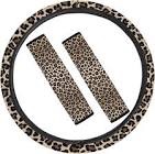 oxgord Cheetah steering wheel cover brown 3 Pieces