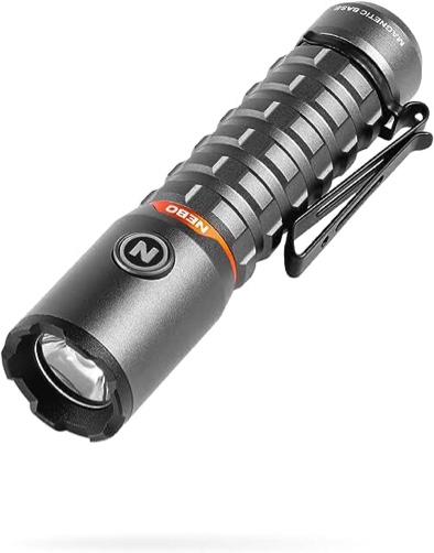 NEBO Redline Torchy 2K 2000 Lumen Pocket Flashlightfor EDC, Wireless USB Rechargeable LED Water & Impact Resistant for Camping, Hunting, Hiking, Fishing, 5 Light Modes, Water and Impact Resistant