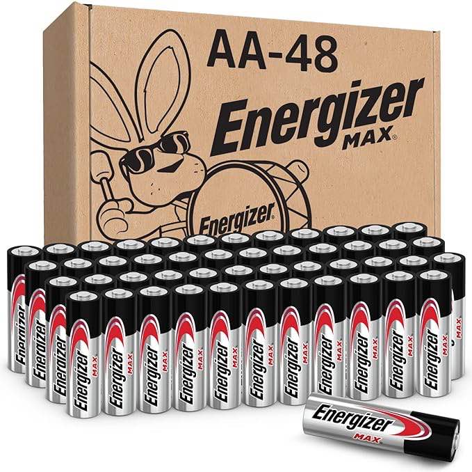  AA Energizer Max, 48 Pack