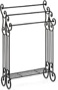 Free Standing Towel Rack 3 Bar Freestanding Rack with Storage Shelf Towel