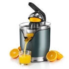 VEVOR Electric Citrus Juicer, 150W Orange Juice Squeezer with Two Size Juicing Cones, Stainless Steel Orange Juice Maker with Soft Grip Handle, For Oranges, Grapefruits, Lemons and Other Citrus Fruits