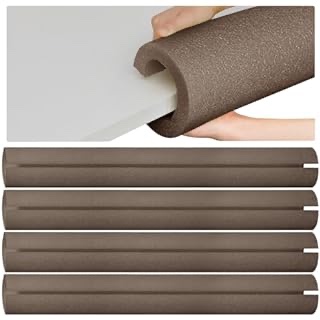 4 Pcs Hanaive 40 Inch x 4.1 Inch Jumbo Pool Noodles Bulk Pool Noodles Foam Large Pre Slit Clamp Foam Protection Foam Tube Swim Noodles for Swimming Floating Craft Projects Padding Bumper