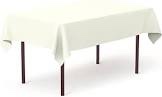 home wear tablecloth 60 in x 84 in ,ivory