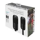 memorex outdoor Bluetooth speakers with removable stakes