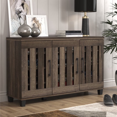 Banos 16 Pair Shoe Storage Cabinet