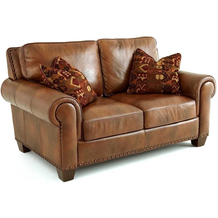 Gerania 68'' Leather Loveseat