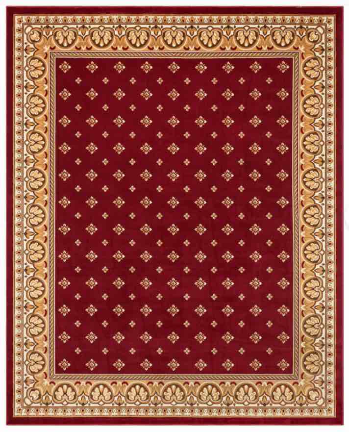 Hudson Terrace Red Traditional Rug