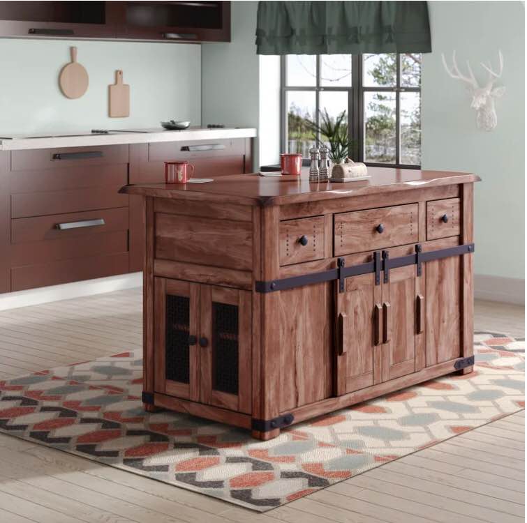 Rossville Kitchen Island(Similar to stock photo)