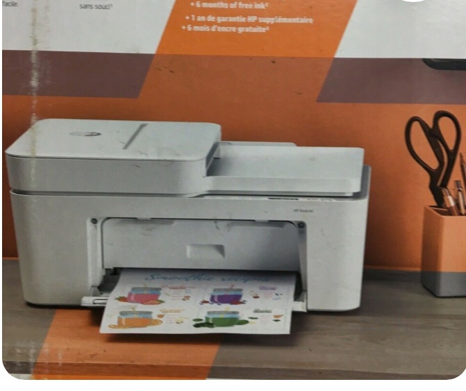 HP DeskJet 4155e All-in-One Wireless Color Printer 26Q90A New