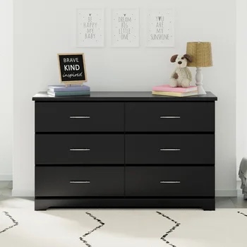 Brookside 6 Drawer Double Dresser By Storkcraft