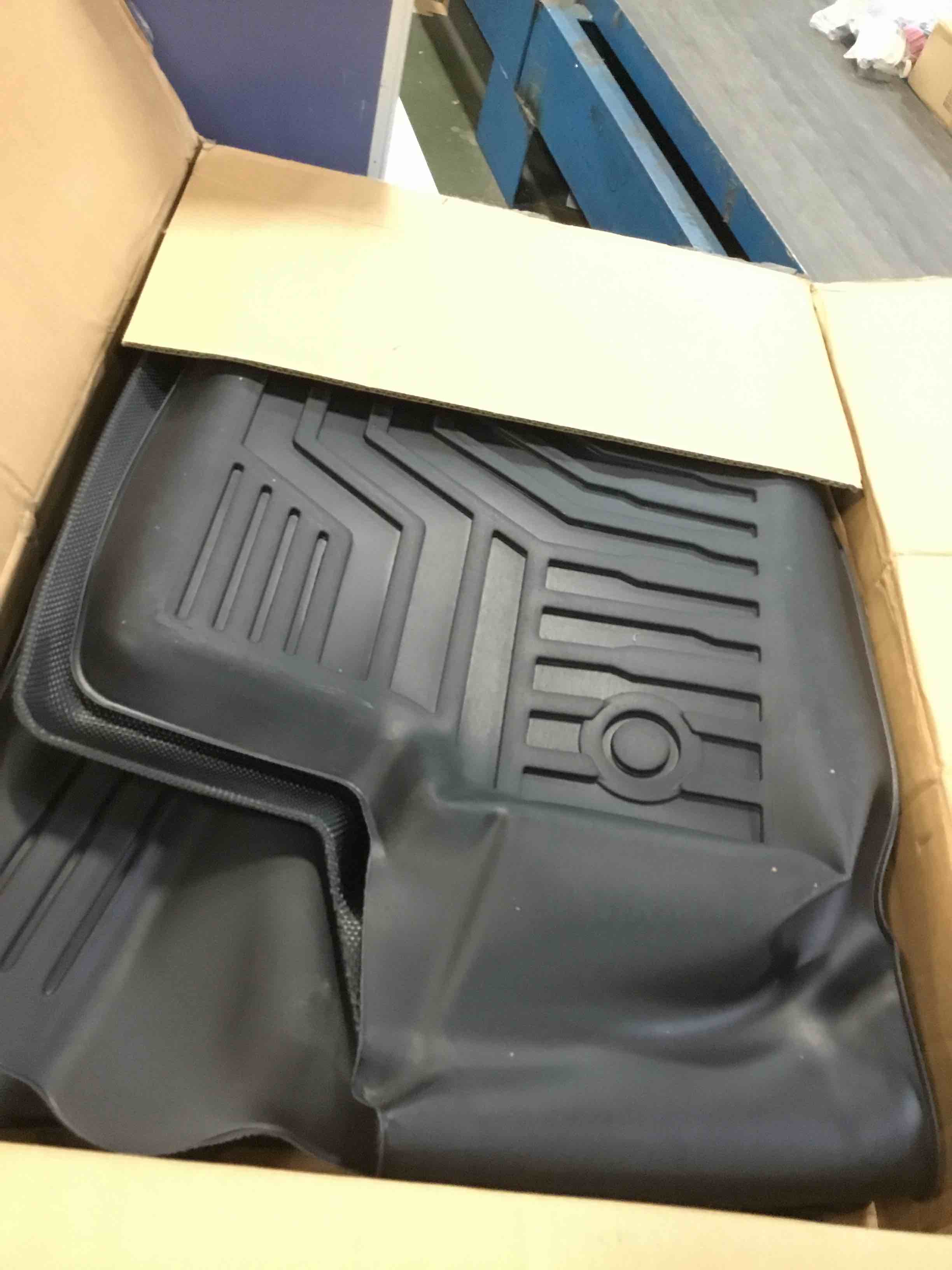 Powerty Floor Mats & Truck Bed Mat Compatible with Ford Maverick 2022 2023 2024 Accessories Floor Mats 2 Row Liner Set All Weather TPE 3D Floor Liners&Truck Bed Liner