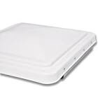 PIT66 Roof Vent Cover, Compatible with 14" x 14" Replacement Roof Vent Cover Camper RV Trailer Ventline 1 PC White