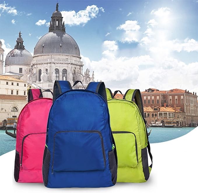Internal Frame Backpack Leisure Large Capacity Outdoor Lightweight Water Proof Foldable Backpack multi color 