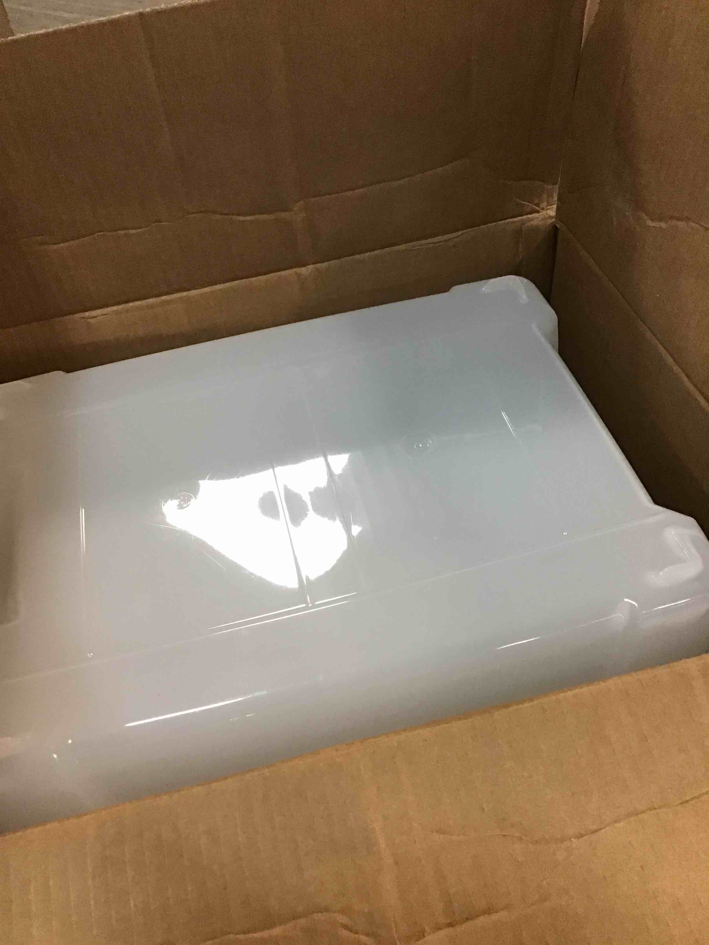 IRIS USA 40 Qt. Plastic Storage Tote, 4 Pack, Pearl, Bin Organizing Container with Durable Lid and Secure Latching Buckles, Pearl & Black