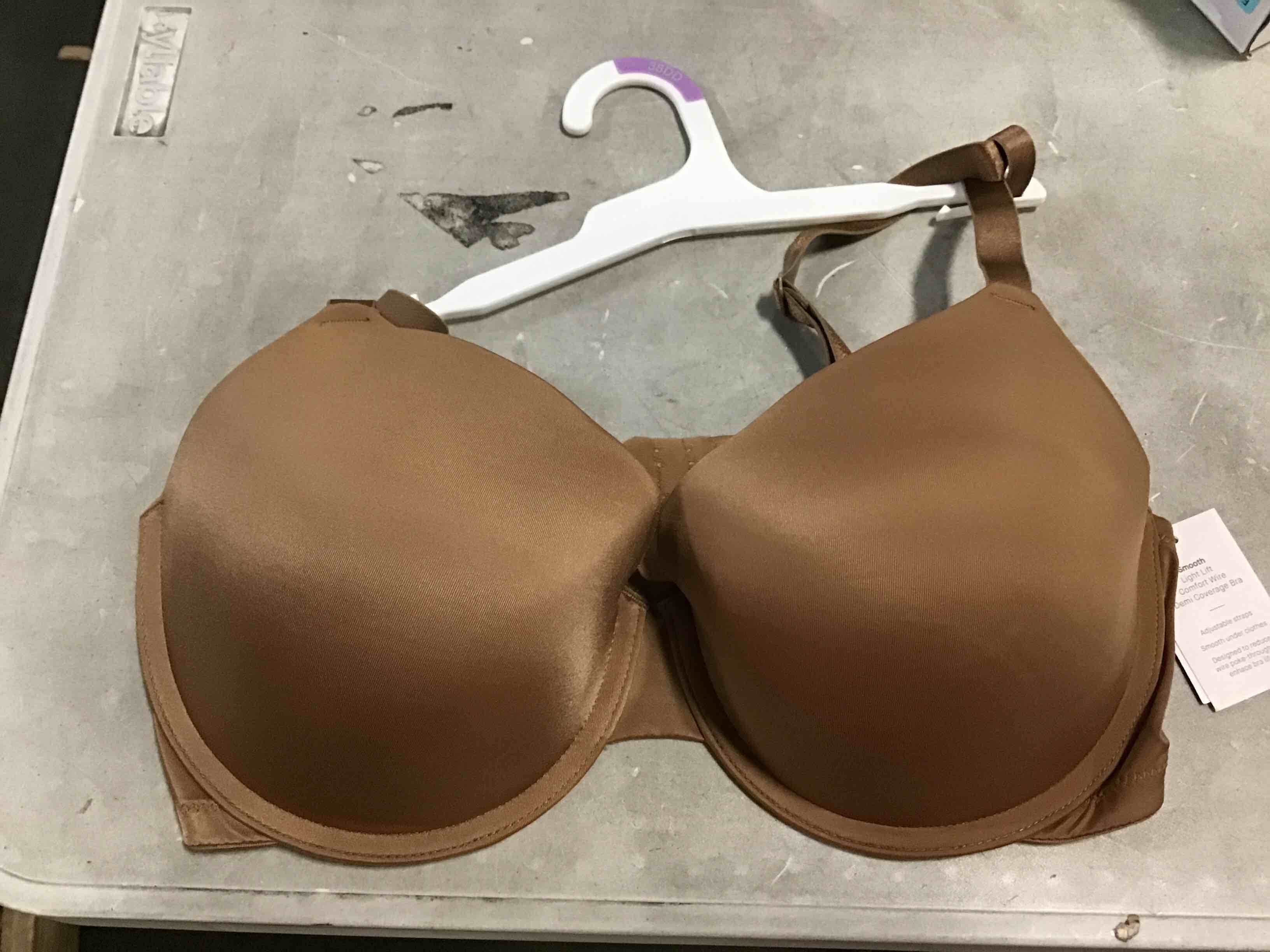 Size 32 D Women's Full Coverage Icon Lightly Lined T-Shirt Bra - Auden Brown  Mist