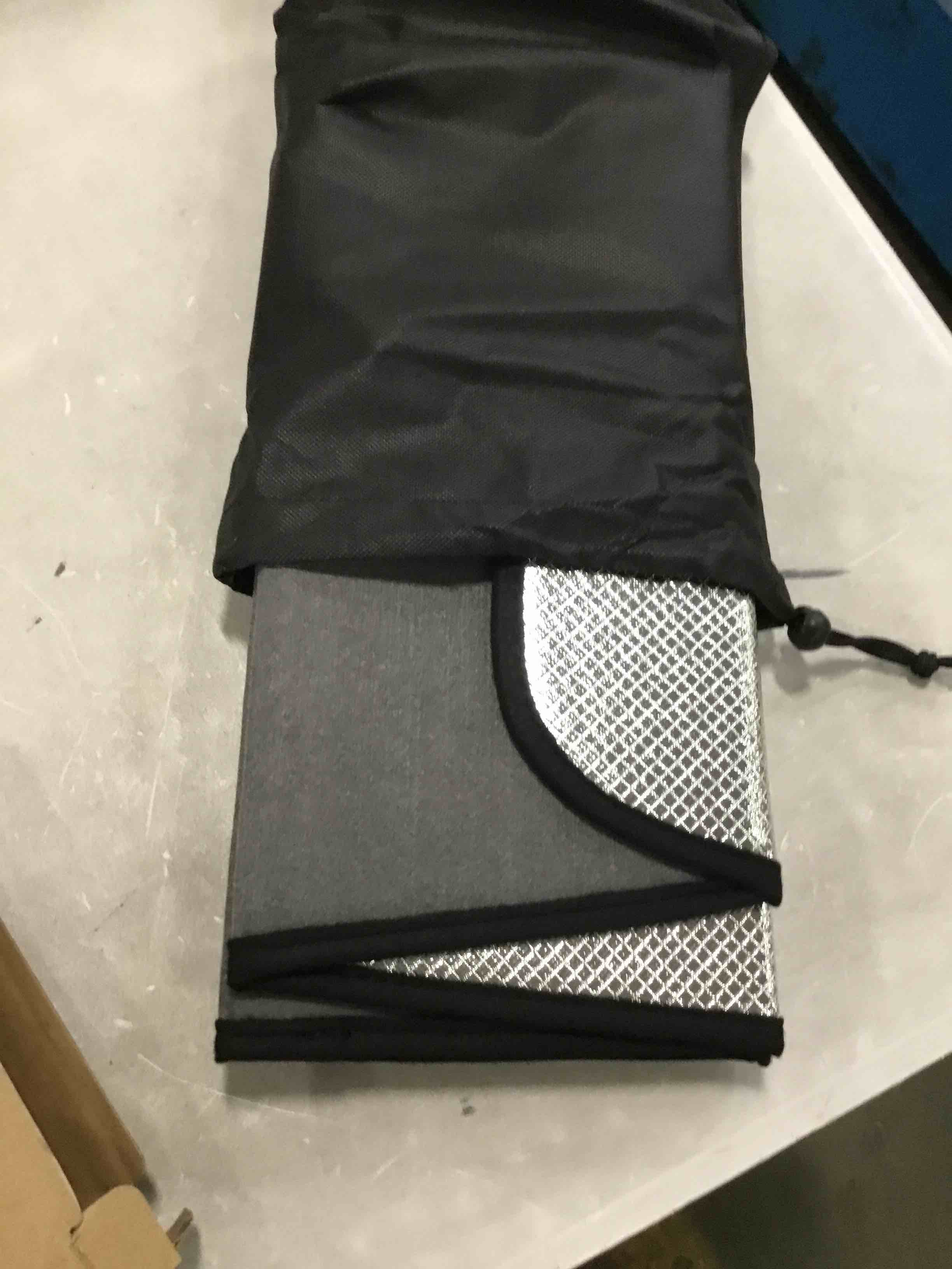 Blazeblock Windshield Sun Shade for 2020-2024 Toyota Highlander. 2024 Upgrade Reflective Aluminum Film Front Window Sunshade for Maximum Interior Protection