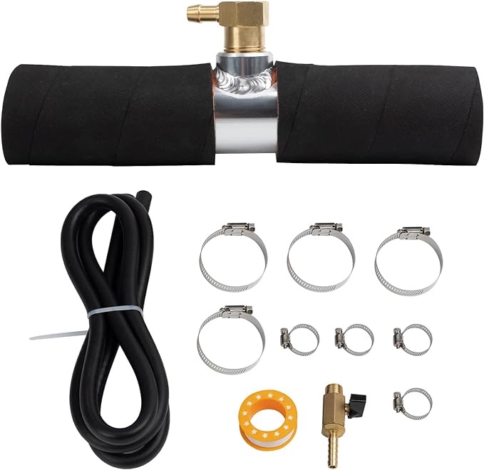 11025 Diesel Installation Kit For Gravity Fueled Auxiliary Tank compatible with Silverado Sierra Ram F-250 F-350