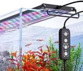 SEAOURA 24/7 Mode LED Aquarium Light for Plants-Full Spectrum Fish Tank Light with Timer, Auto On/Off, 7 Colors, Adjustable Brightness, 3 Modes for Freshwater Tank (42W for 48-54 inch Tank)