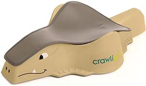 Crawligator Tummy Time Toy I Provides Mobility for Infants 4-12 Months I Early Childhood Dev (Green)