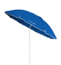 Caribbean Joe 6ft Beach Umbrella with UV Protection and Matching