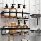 YAWSOUP Shower Caddy,4-Pack Shower Shelf,Shower Organizer Can be Wall-Mounted Without Holes,For Shower Organizer&Bathroom Storage.