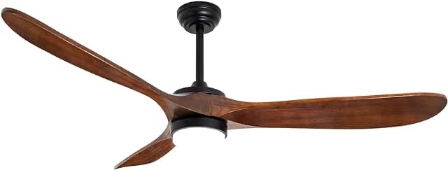 Wozzio 60 inch Ceiling Fans with Lights and Remote Control,with 18W LED 3CCT Dimmable Lighting,6 Speeds Indoor Outdoor Ceiling fan for Bedroom/Patios/Farmhouse/Living Room,DC Motor