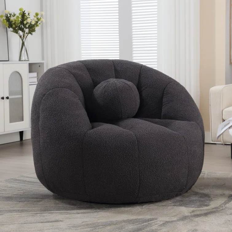 Kirst Upholstered Swivel Barrel Chair (incomplete)