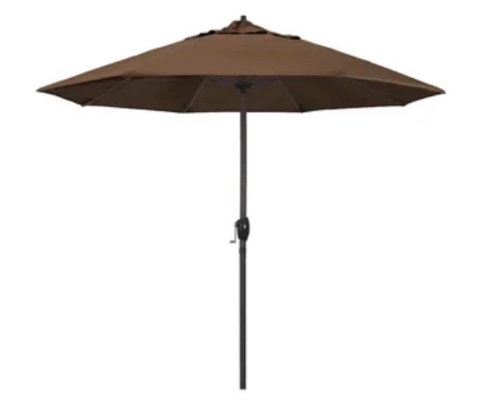 Chocolate color umbrella (similar to stock photo) 