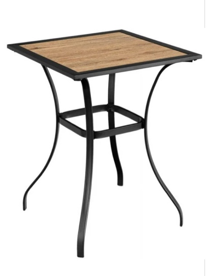 Countee Square 28'' L x 28'' W Outdoor Bar Table