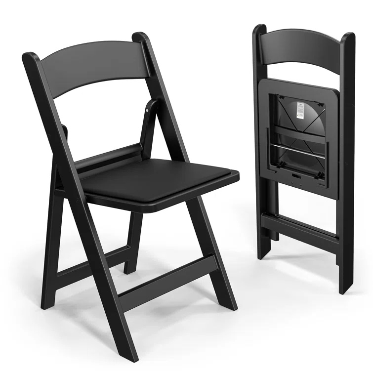 Moncrieffe Plastic Padded Office Folding Chairs Folding Chair