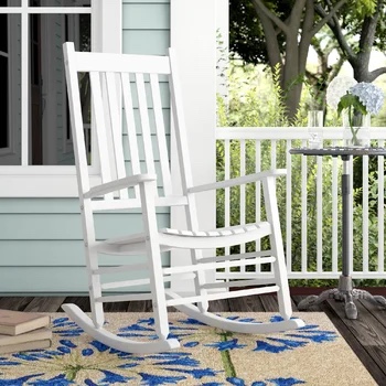 Outdoor Zuri Rocking Solid Wood Chair